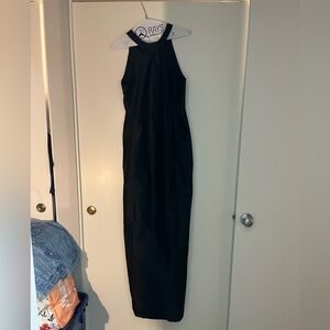 Black Aline Lula Kate Bridesmaid Dress Size 4
